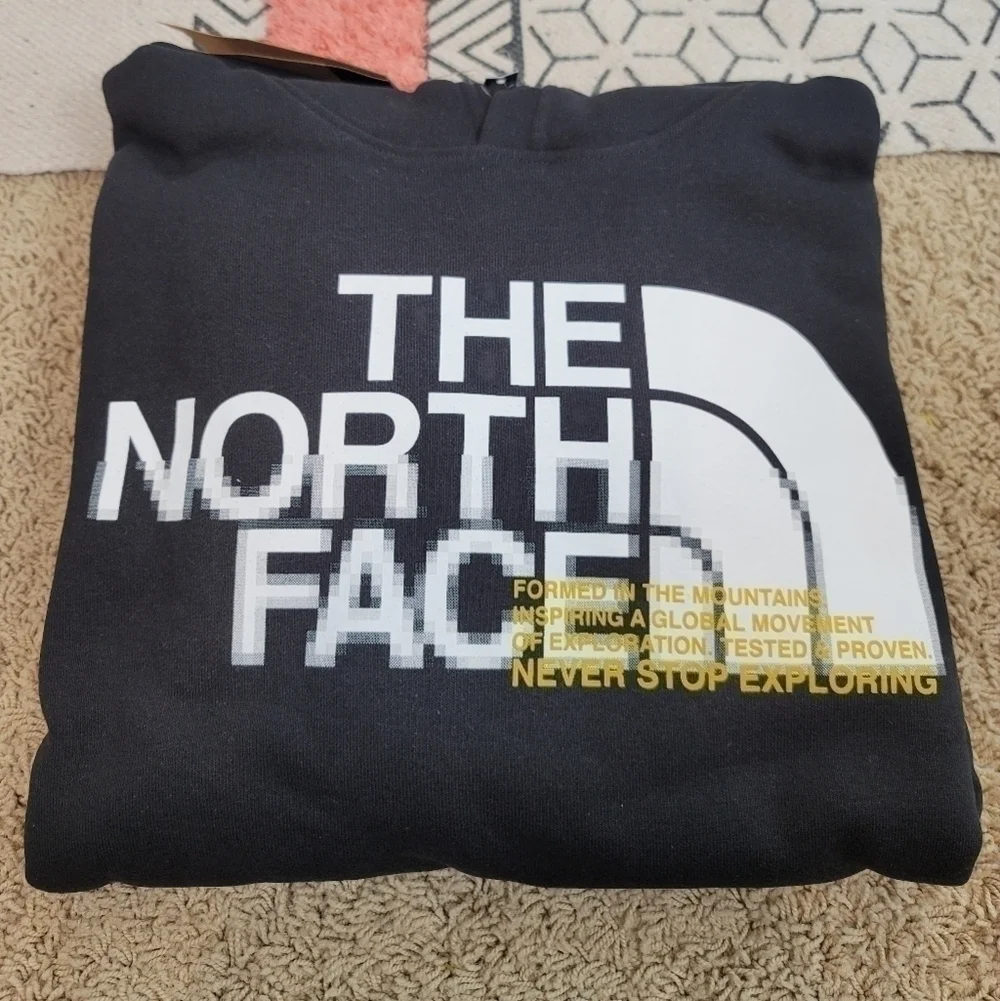 THE NORTH FACE COORDINATES HOODIE IN THE NF BLACK, SZ MEDIUM